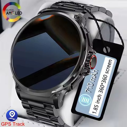 2025 Fashion Men Smart Watch 710Mah 1.85-inch HD Screen For Huawei Heart Rate Custom Dial Watch Voice Calling Smart Watches NEW